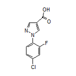 1-(4-Chloro-2-fluorophenyl)-1H-pyrazole-4-carboxylic Acid