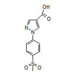 1-[4-(Methylsulfonyl)phenyl]-1H-pyrazole-4-carboxylic Acid