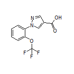 1-[2-(Trifluoromethoxy)phenyl]-1H-pyrazole-4-carboxylic Acid