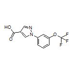 1-[3-(Trifluoromethoxy)phenyl]-1H-pyrazole-4-carboxylic Acid