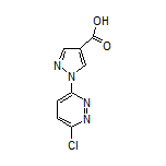 1-(6-Chloropyridazin-3-yl)-1H-pyrazole-4-carboxylic Acid