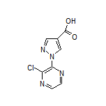 1-(3-Chloropyrazin-2-yl)-1H-pyrazole-4-carboxylic Acid