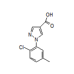 1-(2-Chloro-5-methylphenyl)-1H-pyrazole-4-carboxylic Acid