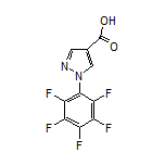 1-(Perfluorophenyl)-1H-pyrazole-4-carboxylic Acid