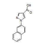 1-(Naphthalen-2-yl)-1H-pyrazole-4-carboxylic Acid