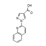 1-(Quinolin-2-yl)-1H-pyrazole-4-carboxylic Acid