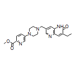 Methyl 5-[4-[(7-Ethyl-6-oxo-5,6-dihydro-1,5-naphthyridin-3-yl)methyl]piperazin-1-yl]picolinate