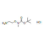 2-[[Boc-(methyl)amino]oxy]ethanamine Hydrochloride