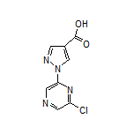 1-(6-Chloropyrazin-2-yl)-1H-pyrazole-4-carboxylic Acid