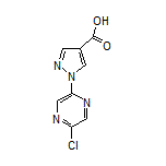 1-(5-Chloropyrazin-2-yl)-1H-pyrazole-4-carboxylic Acid