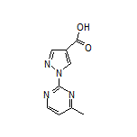 1-(4-Methylpyrimidin-2-yl)-1H-pyrazole-4-carboxylic Acid