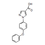 1-(4-Phenoxyphenyl)-1H-pyrazole-4-carboxylic Acid