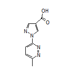 1-(6-Methylpyridazin-3-yl)-1H-pyrazole-4-carboxylic Acid