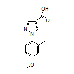 1-(4-Methoxy-2-methylphenyl)-1H-pyrazole-4-carboxylic Acid