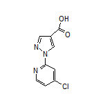 1-(4-Chloropyridin-2-yl)-1H-pyrazole-4-carboxylic Acid