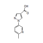 1-(6-Methylpyridin-3-yl)-1H-pyrazole-4-carboxylic Acid