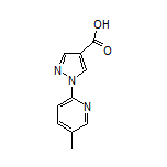 1-(5-Methylpyridin-2-yl)-1H-pyrazole-4-carboxylic Acid