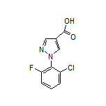 1-(2-Chloro-6-fluorophenyl)-1H-pyrazole-4-carboxylic Acid