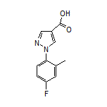 1-(4-Fluoro-2-methylphenyl)-1H-pyrazole-4-carboxylic Acid