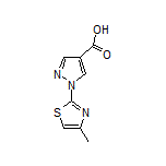 1-(4-Methylthiazol-2-yl)-1H-pyrazole-4-carboxylic Acid