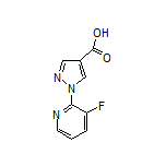 1-(3-Fluoropyridin-2-yl)-1H-pyrazole-4-carboxylic Acid