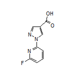 1-(6-Fluoropyridin-2-yl)-1H-pyrazole-4-carboxylic Acid