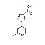 1-(3-Fluoro-4-methylphenyl)-1H-pyrazole-4-carboxylic Acid