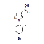 1-(4-Bromo-2-methylphenyl)-1H-pyrazole-4-carboxylic Acid