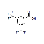 3-(Difluoromethyl)-5-(trifluoromethyl)benzoic Acid