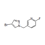 5-[(4-Bromo-1H-pyrazol-1-yl)methyl]-2-fluoropyridine