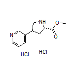 Methyl (2S)-4-(Pyridin-3-yl)pyrrolidine-2-carboxylate Dihydrochloride