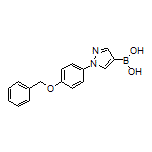 1-[4-(Benzyloxy)phenyl]pyrazole-4-boronic Acid