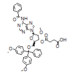 N-Benzoyl-5’-O-[bis(4-methoxyphenyl)(phenyl)methyl]-3’-O-(3-carboxypropanoyl)-2’-O-methyladenosine