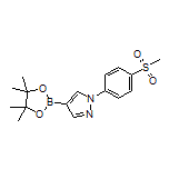 1-[4-(Methylsulfonyl)phenyl]pyrazole-4-boronic Acid Pinacol Ester