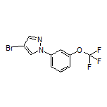 4-Bromo-1-[3-(trifluoromethoxy)phenyl]pyrazole