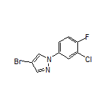 4-Bromo-1-(3-chloro-4-fluorophenyl)pyrazole