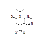 4-tert-Butyl 1-Methyl 2-(Pyrimidin-5-yl)succinate