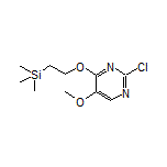 2-Chloro-5-methoxy-4-[2-(trimethylsilyl)ethoxy]pyrimidine