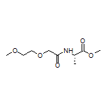 Methyl (2S)-2-[2-(2-Methoxyethoxy)acetylamino]propanoate
