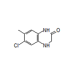 6-Chloro-7-methyl-3,4-dihydroquinoxalin-2(1H)-one
