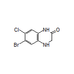 6-Bromo-7-chloro-3,4-dihydroquinoxalin-2(1H)-one