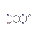 7-Bromo-6-chloro-3,4-dihydroquinoxalin-2(1H)-one