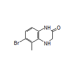 6-Bromo-5-methyl-3,4-dihydroquinoxalin-2(1H)-one