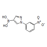 1-(3-Nitrophenyl)pyrazole-4-boronic Acid