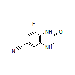 8-Fluoro-2-oxo-1,2,3,4-tetrahydroquinoxaline-6-carbonitrile