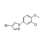 4-Bromo-1-(3-chloro-4-methoxyphenyl)pyrazole