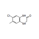 7-Chloro-6-methyl-3,4-dihydroquinoxalin-2(1H)-one