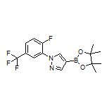 1-[2-Fluoro-5-(trifluoromethyl)phenyl]pyrazole-4-boronic Acid Pinacol Ester
