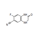 7-Fluoro-2-oxo-1,2,3,4-tetrahydroquinoxaline-6-carbonitrile