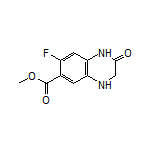 Methyl 7-Fluoro-2-oxo-1,2,3,4-tetrahydroquinoxaline-6-carboxylate
